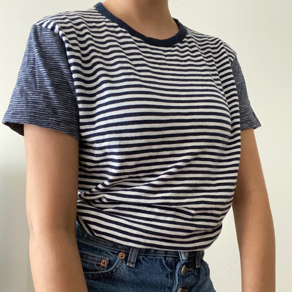 J.CREW stripped tee